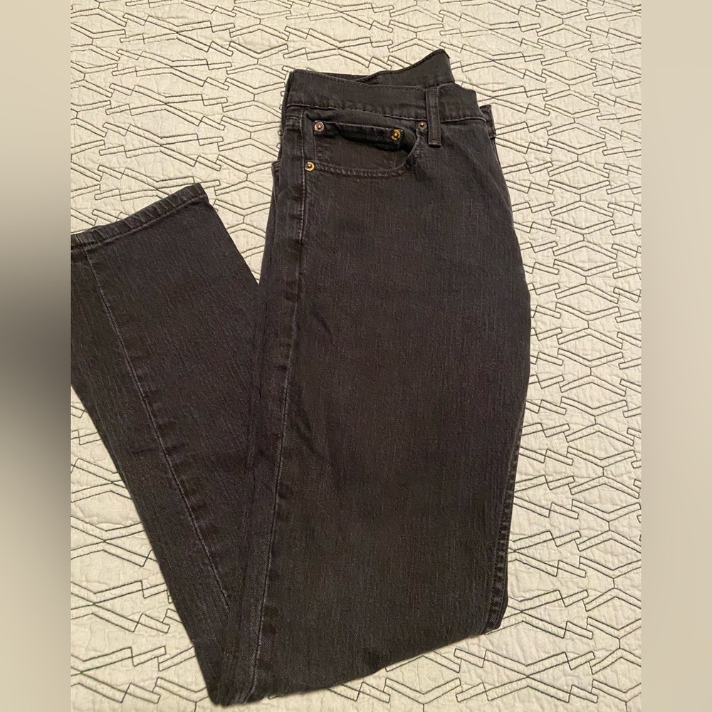 Levi 511 Washed Black Jeans
